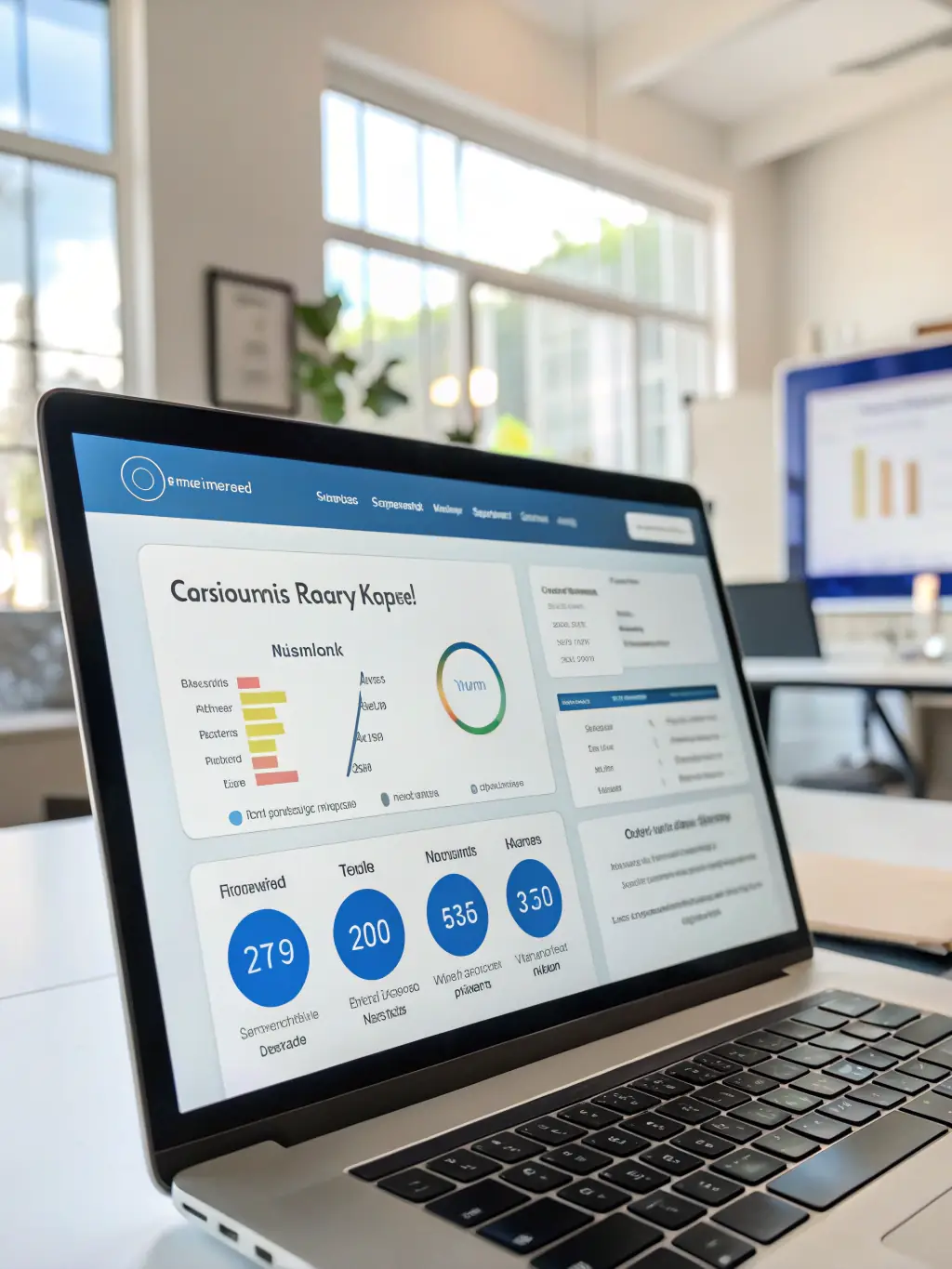A screenshot of a customized reporting tool generating detailed reports on fleet performance, including key metrics and actionable insights for improvement.